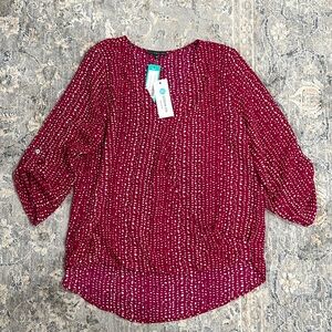 West Kei Pink Patterned Shirt - M